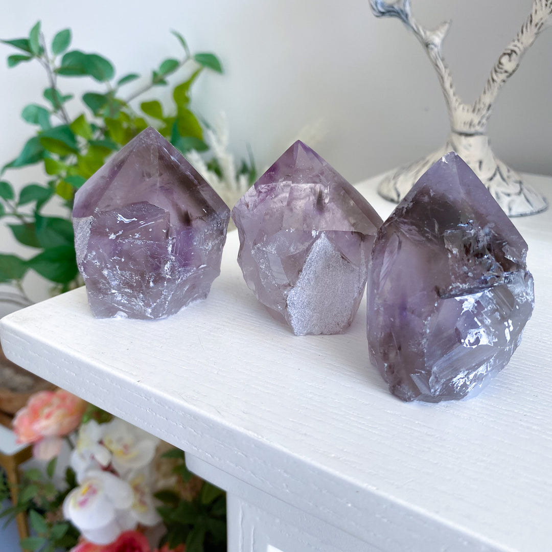 Brandenburg Amethyst Top Polish Point