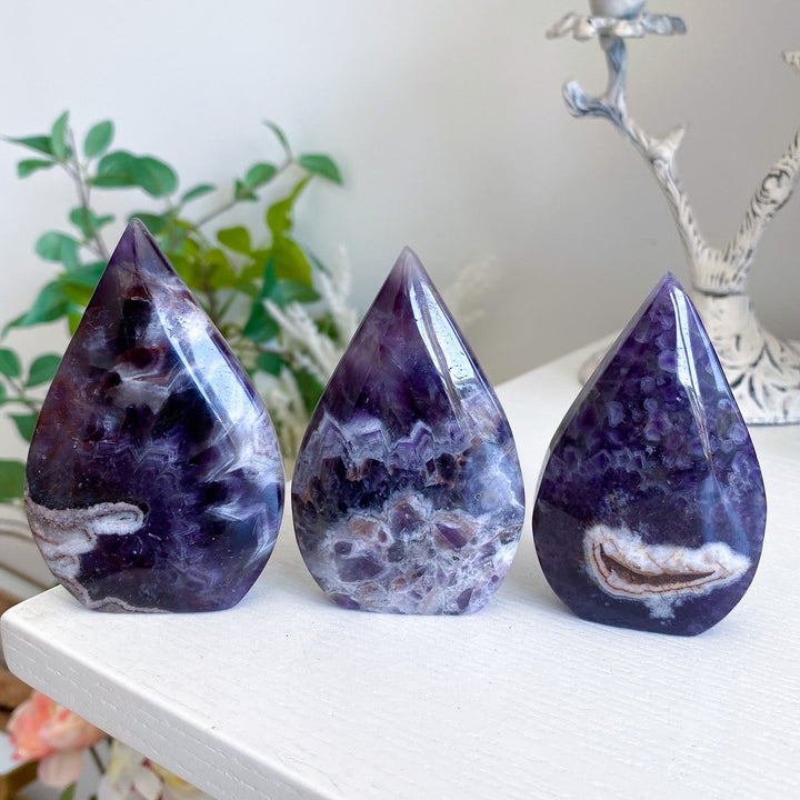 Saint Germain Dream Amethyst Flame - Choose Your Piece