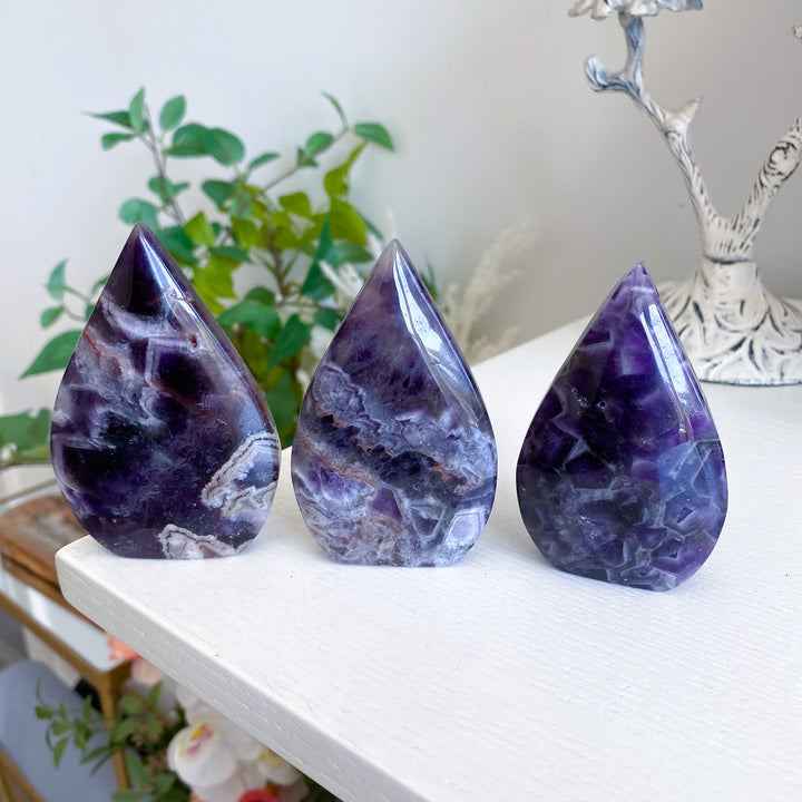 Saint Germain Dream Amethyst Flame - Choose Your Piece