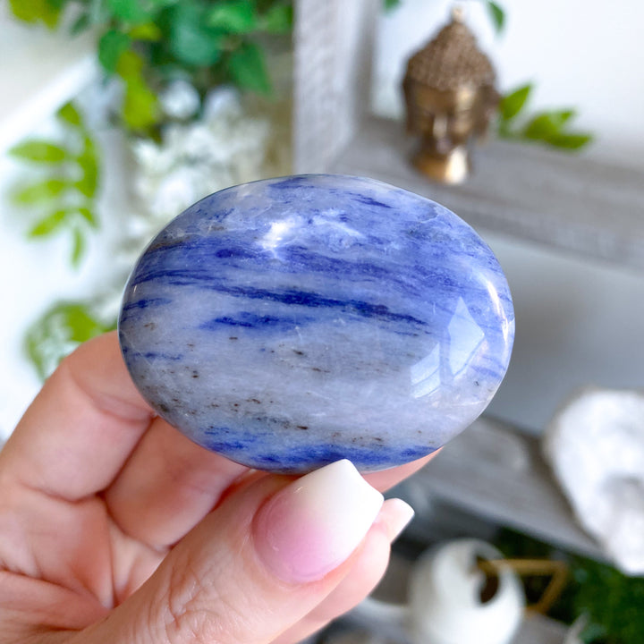 Small, Beautiful Afghanite Palm Stone
