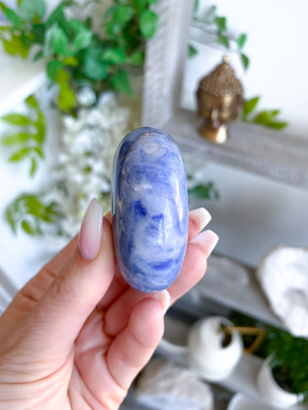 Small, Beautiful Afghanite Palm Stone