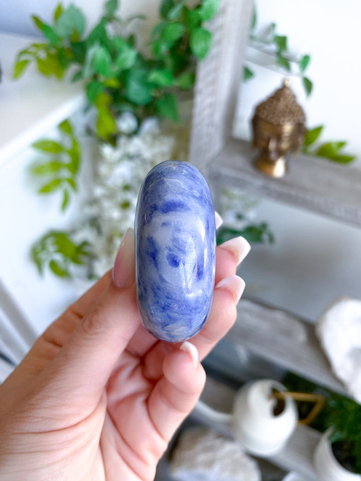 Small, Beautiful Afghanite Palm Stone