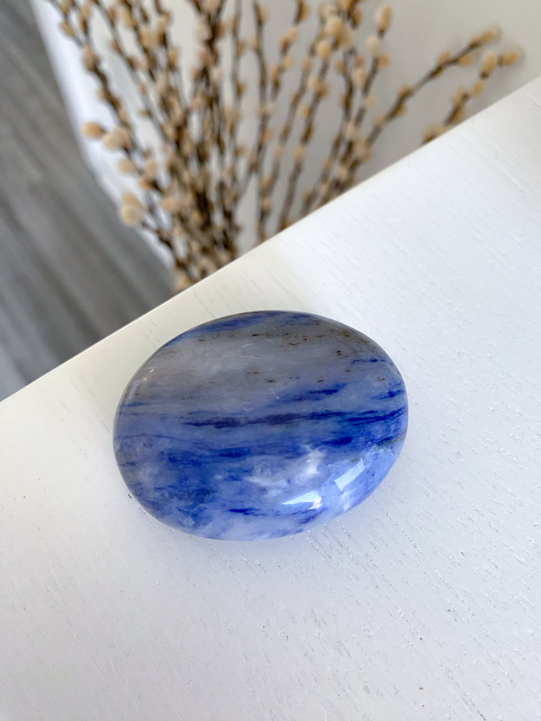 Small, Beautiful Afghanite Palm Stone