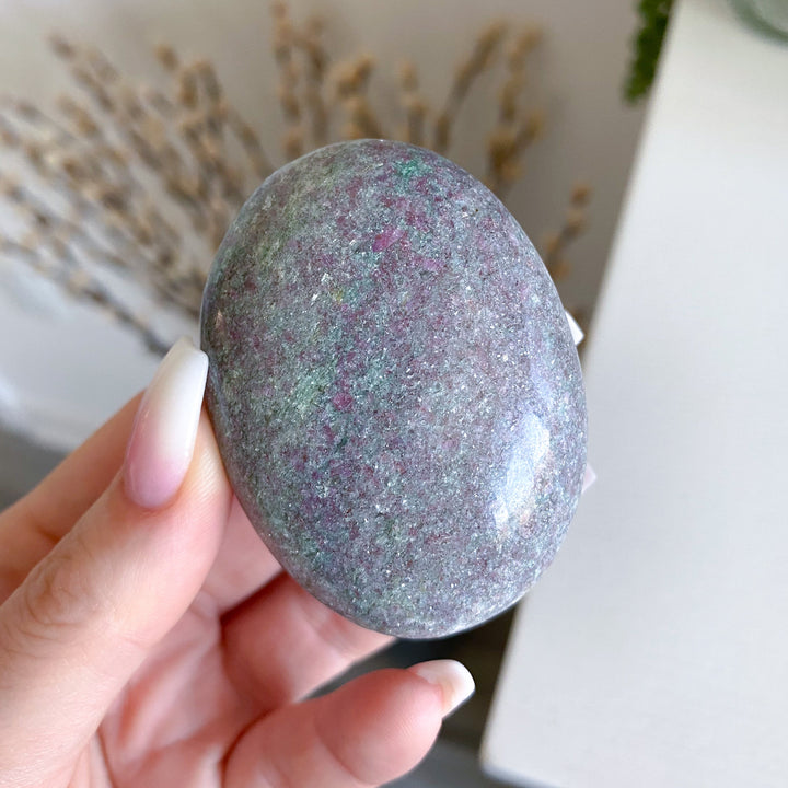 Ruby Fuchsite Palm #1