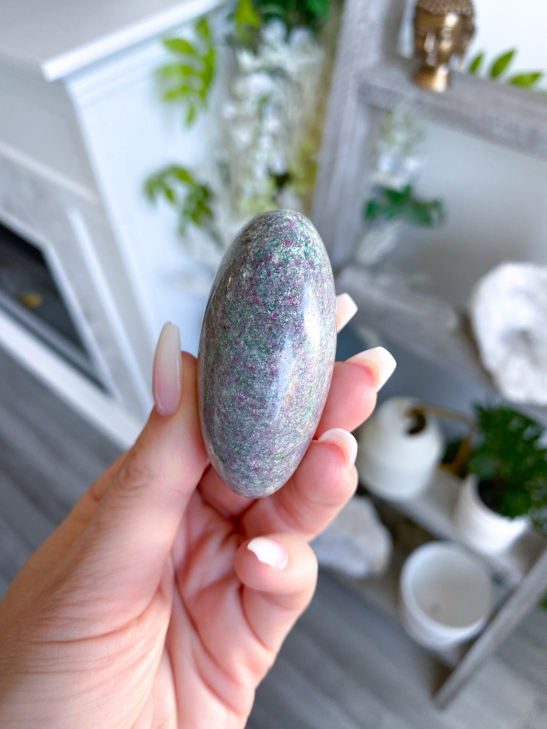 Ruby Fuchsite Palm #1