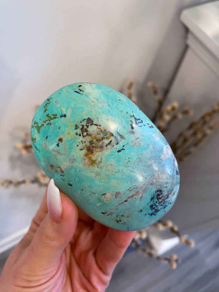 Peruvian Turquoise Palm Stone