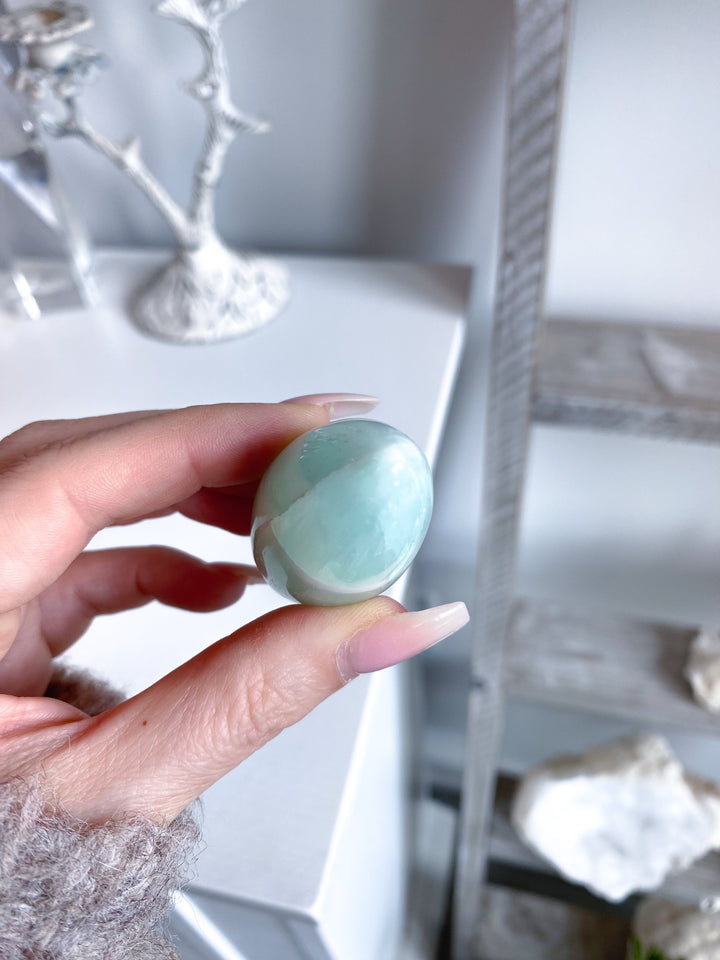 Pistachio Calcite Shiva #1 - Green Calcite