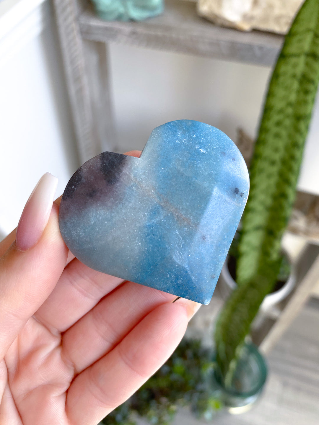 Trolleite Heart Carving 
