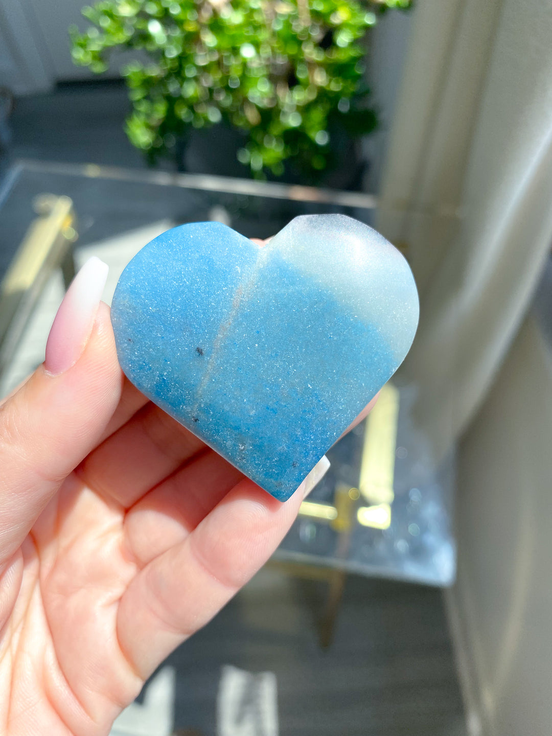 Trolleite Heart Carving 