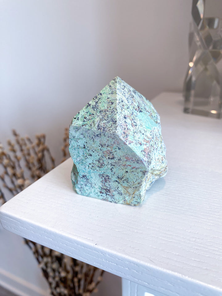 Peruvian Turquoise Top Polish #10 - Chakra Alignment