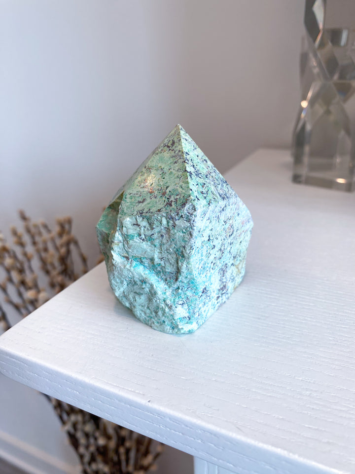 Peruvian Turquoise Top Polish #10 - Chakra Alignment
