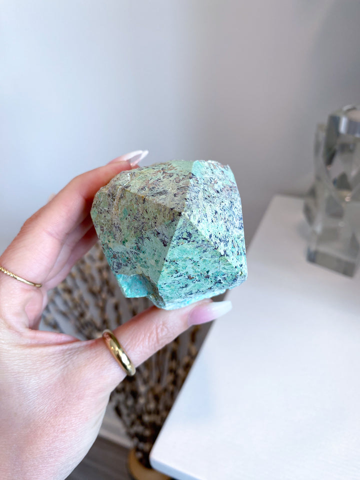 Peruvian Turquoise Top Polish #10 - Chakra Alignment