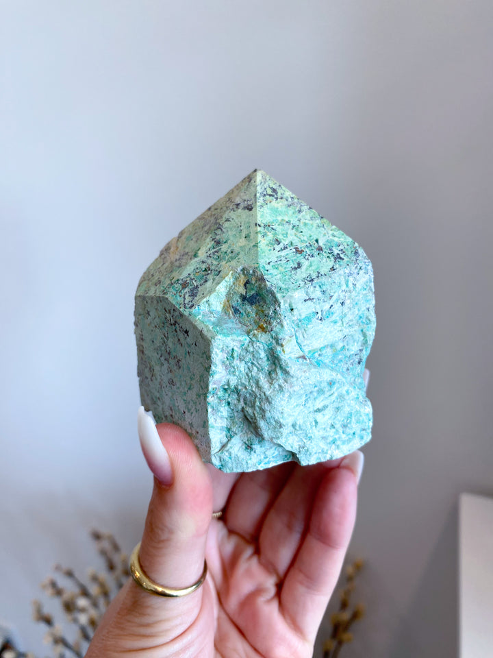 Peruvian Turquoise Top Polish #10 - Chakra Alignment
