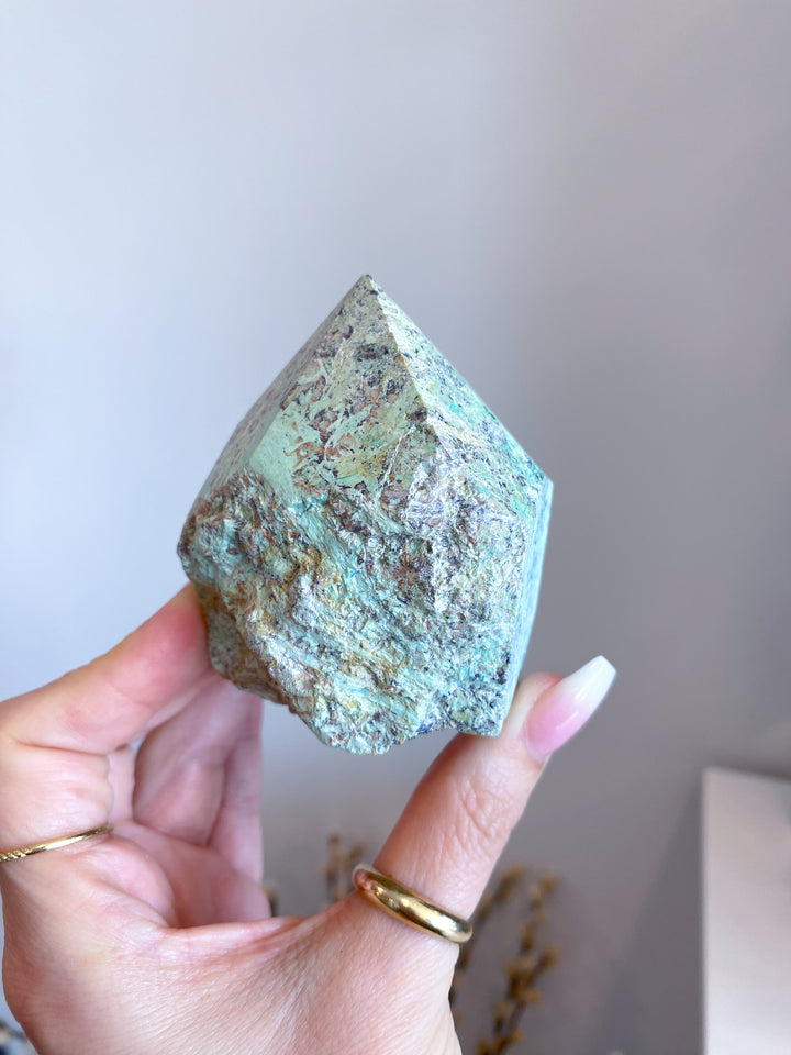 Peruvian Turquoise Top Polish #10 - Chakra Alignment