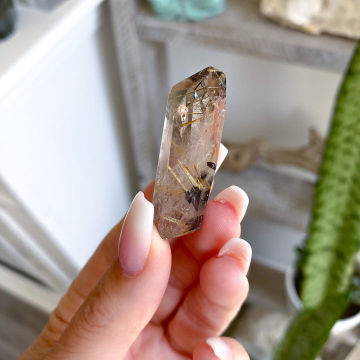 Small Golden Rutile Mini Freeform 