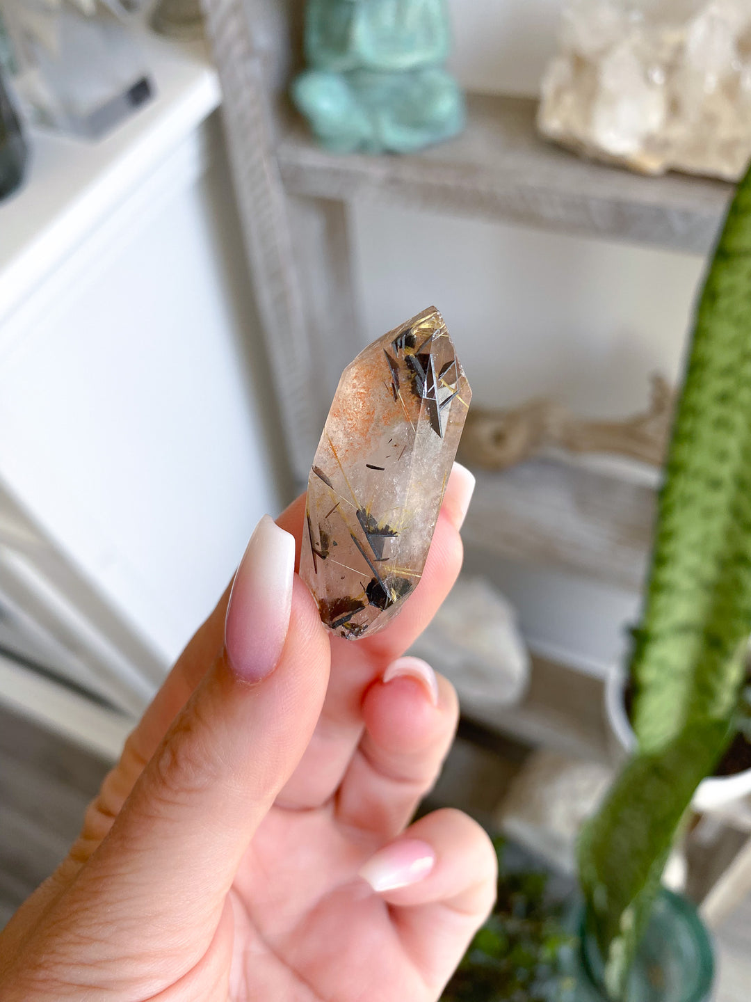 Small Golden Rutile Mini Freeform 