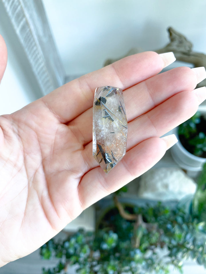 Small Golden Rutile Mini Freeform 