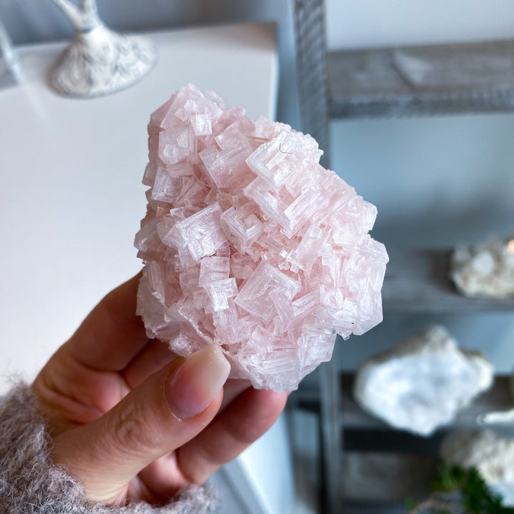 Pink Halite Cluster #2