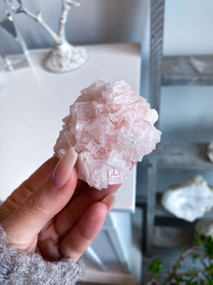 Pink Halite Cluster #2