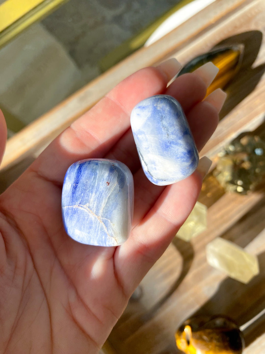 RARE Afghanite Tumble Stone