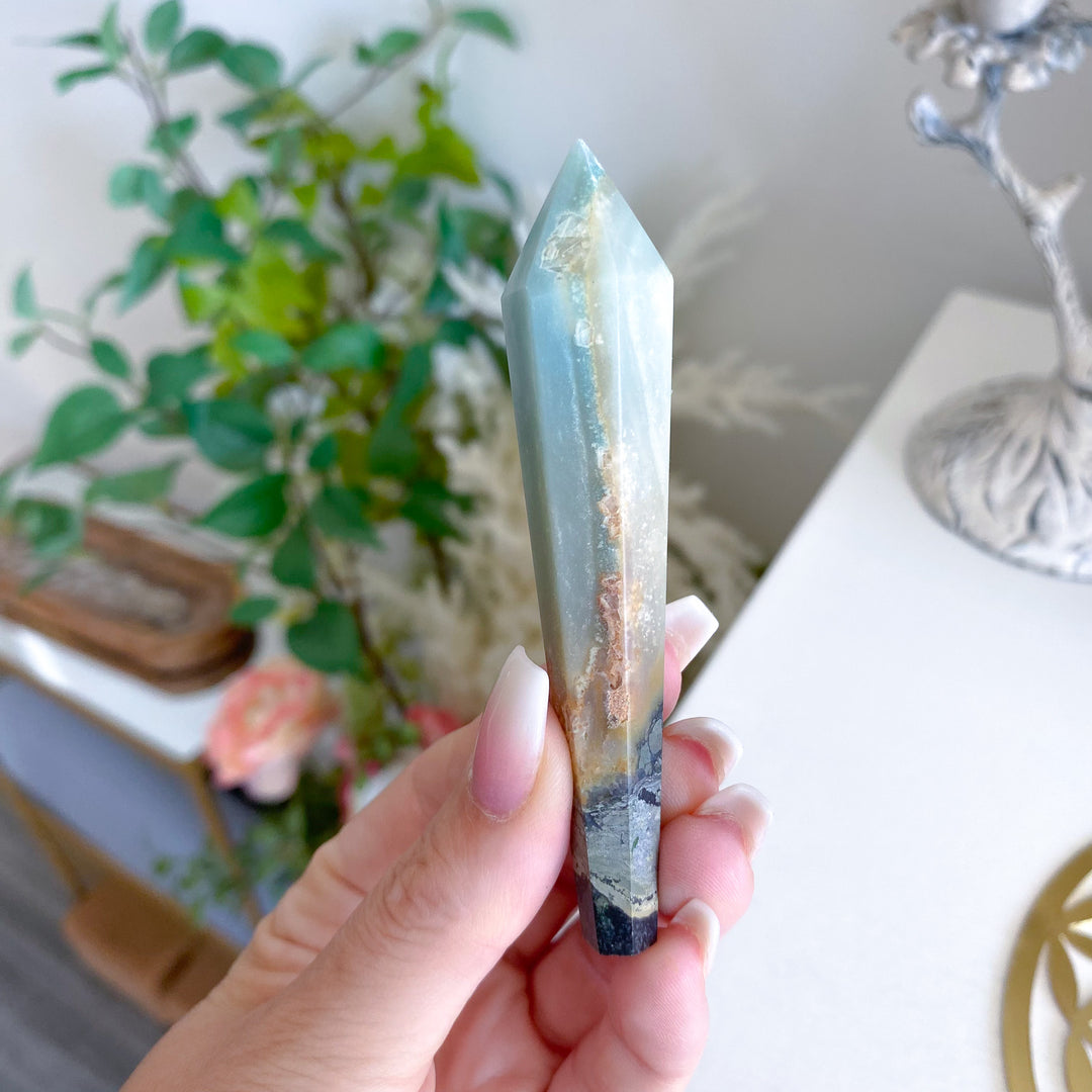 Small Amazonite Wand 