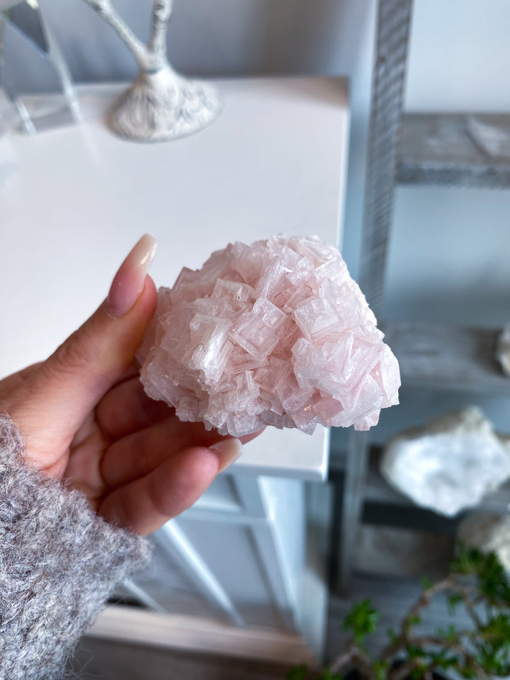 Pink Halite Cluster #2