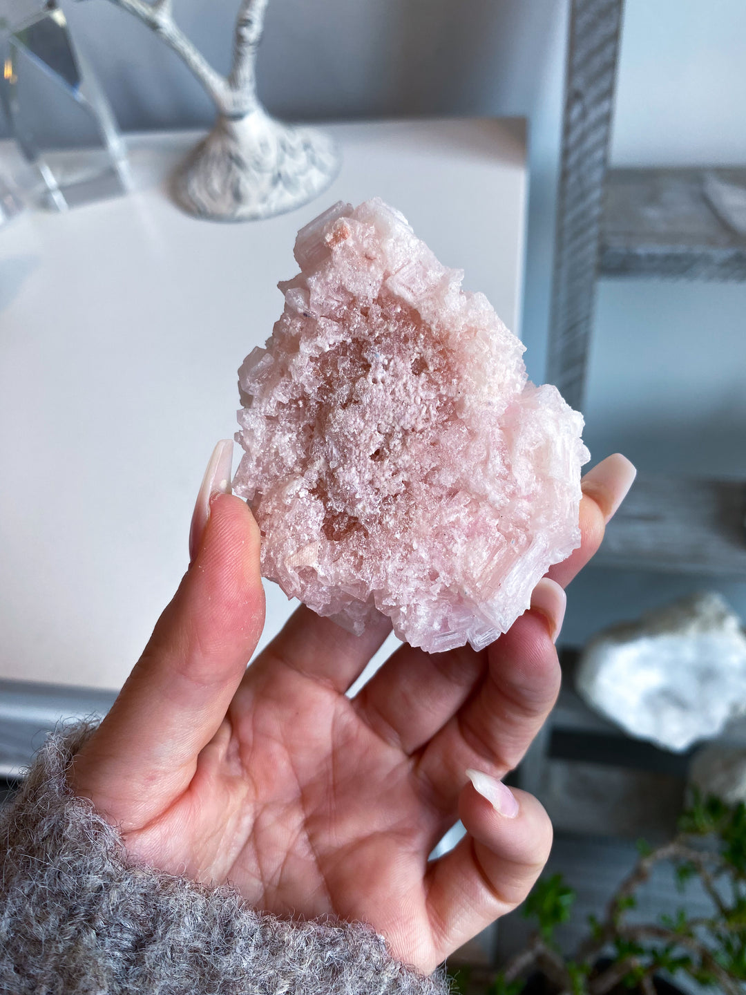 Pink Halite Cluster #2