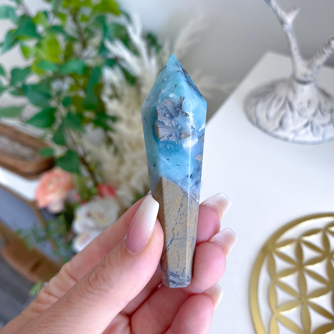 Small Amazonite Wand 