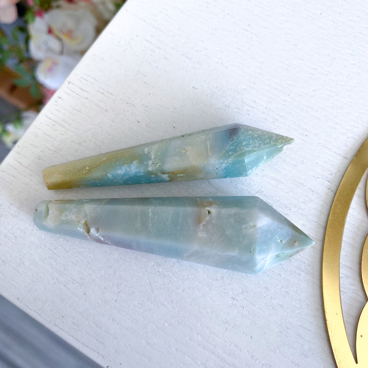 Small Amazonite Wand - Choose Your Piece