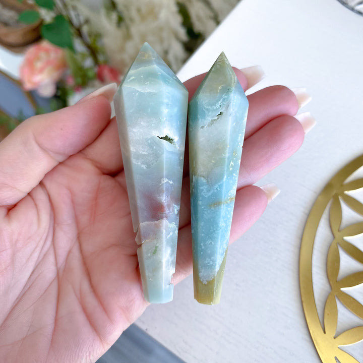 Small Amazonite Wand - Choose Your Piece