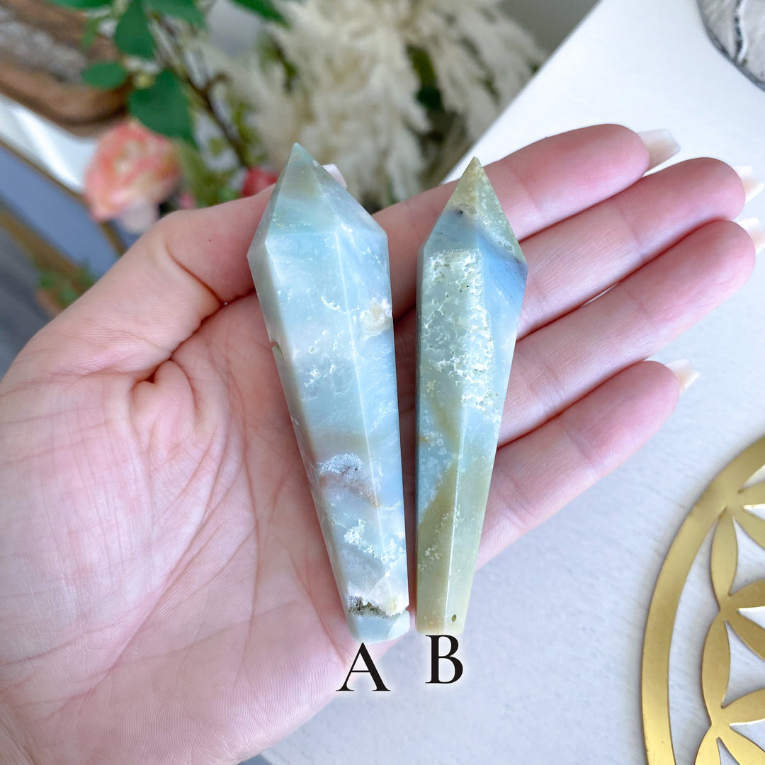 Small Amazonite Wand - Choose Your Piece