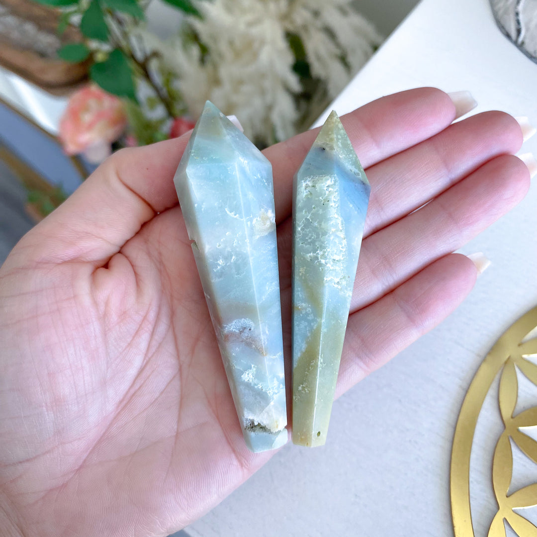 Small Amazonite Wand - Choose Your Piece