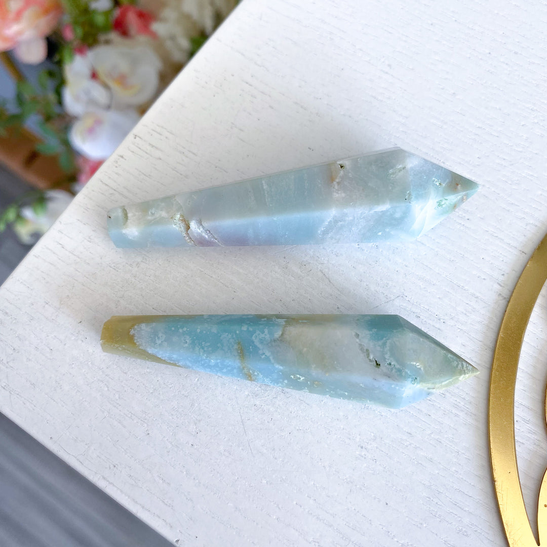 Small Amazonite Wand - Choose Your Piece