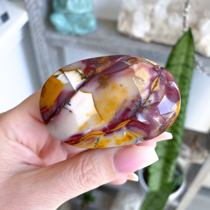 Dendritic Mookaite Mustard & Ketchup Palm #4