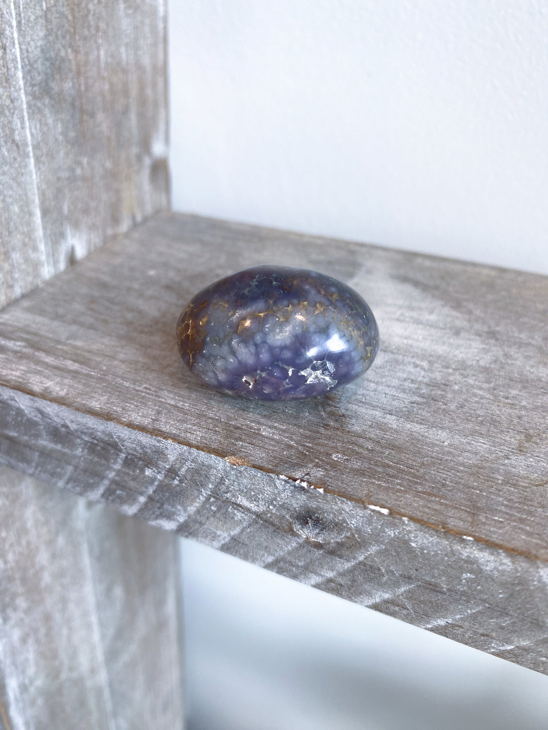 Grape Agate Tumbled Stone #1