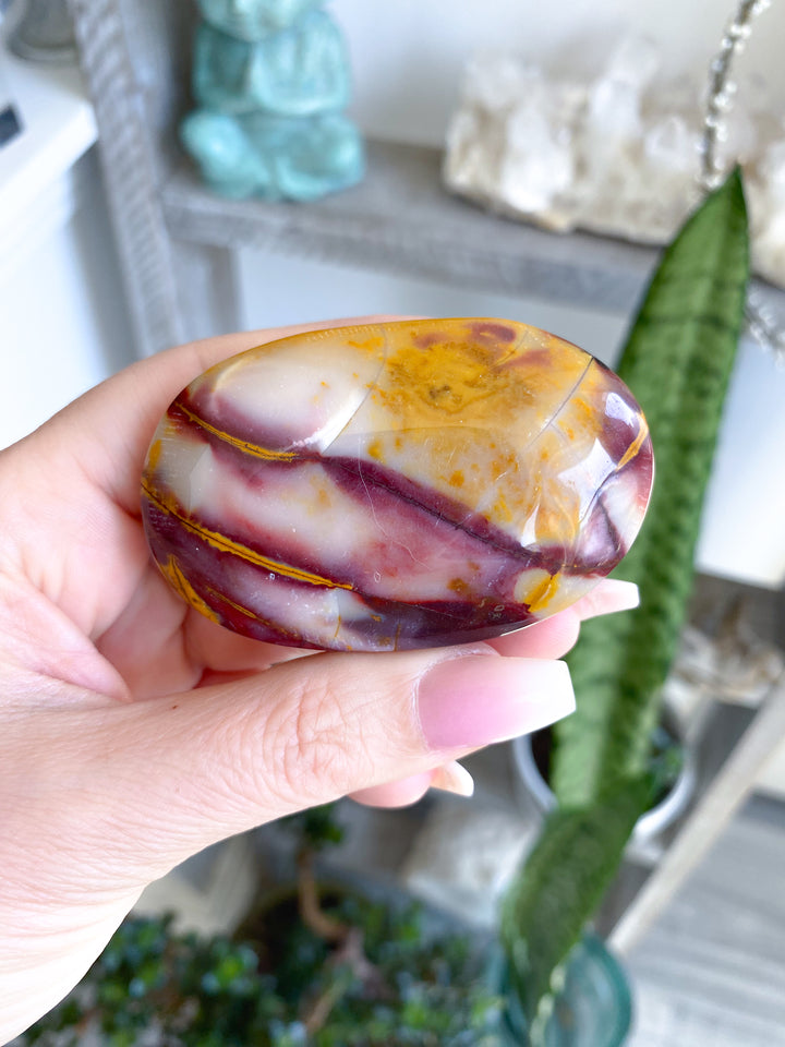 Dendritic Mookaite Mustard & Ketchup Palm #4
