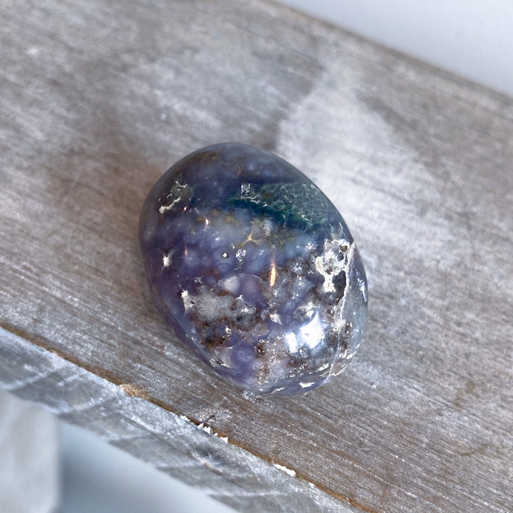 Grape Agate Tumbled Stone #1