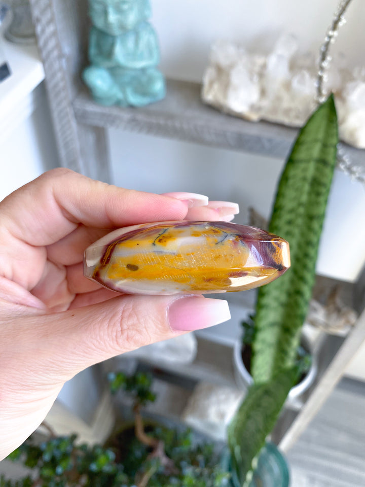 Dendritic Mookaite Mustard & Ketchup Palm #4