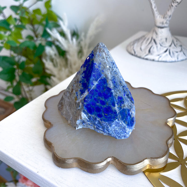 Lapis Lazuli Top Polish Point 