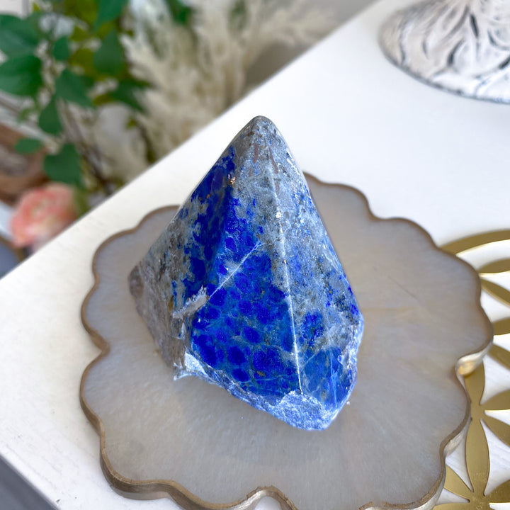 Lapis Lazuli Top Polish Point 