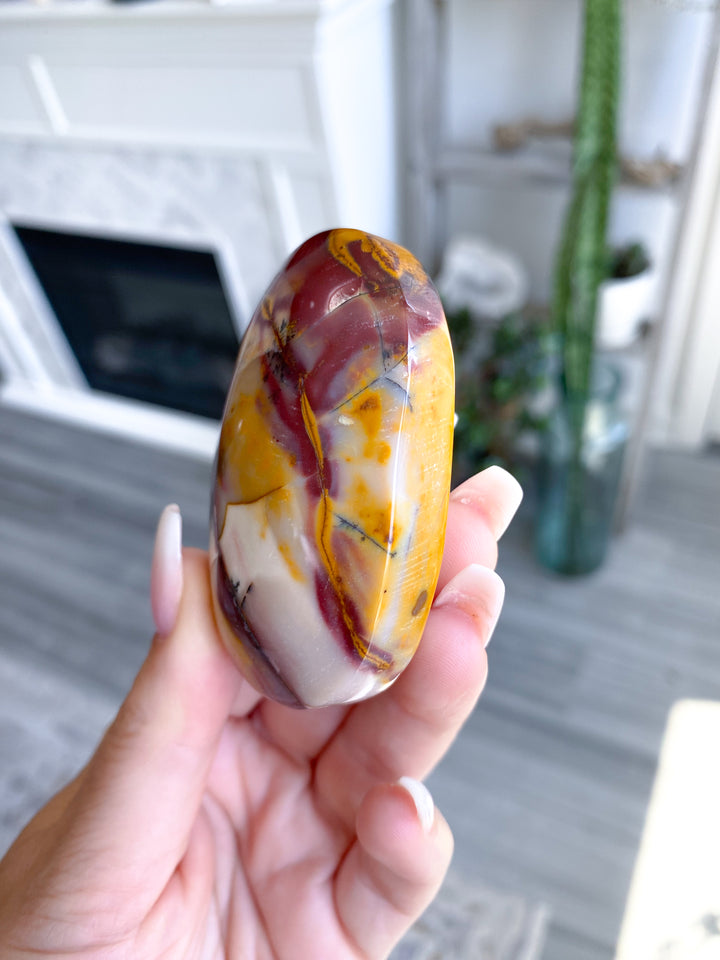 Dendritic Mookaite Mustard & Ketchup Palm #4