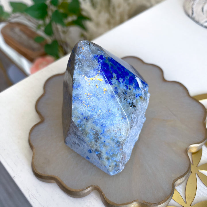 Lapis Lazuli Top Polish Point 