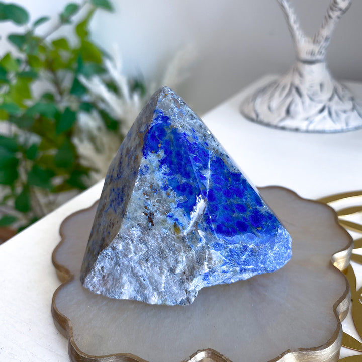 Lapis Lazuli Top Polish Point 