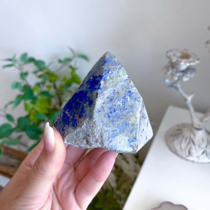 Lapis Lazuli Top Polish Point 