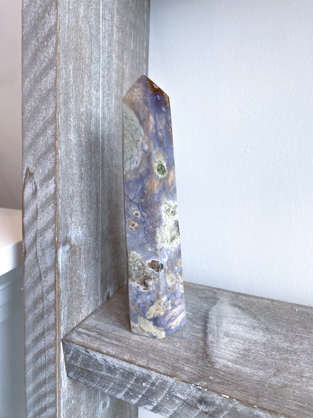 5" Purple Chalcedony Tower #1