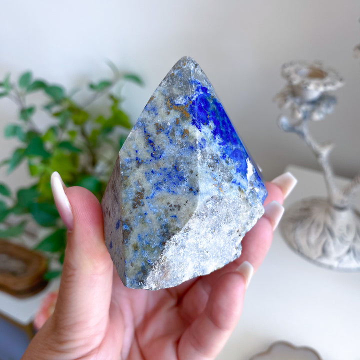 Lapis Lazuli Top Polish Point 