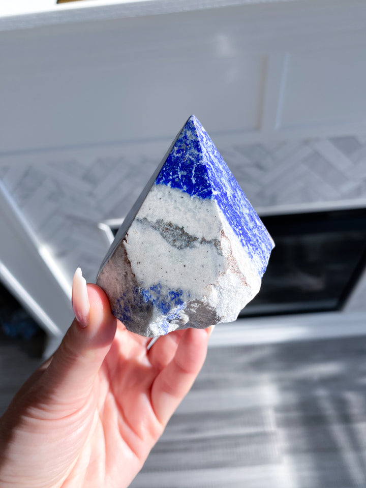 Large Lapis Lazuli Top Polish Point #5