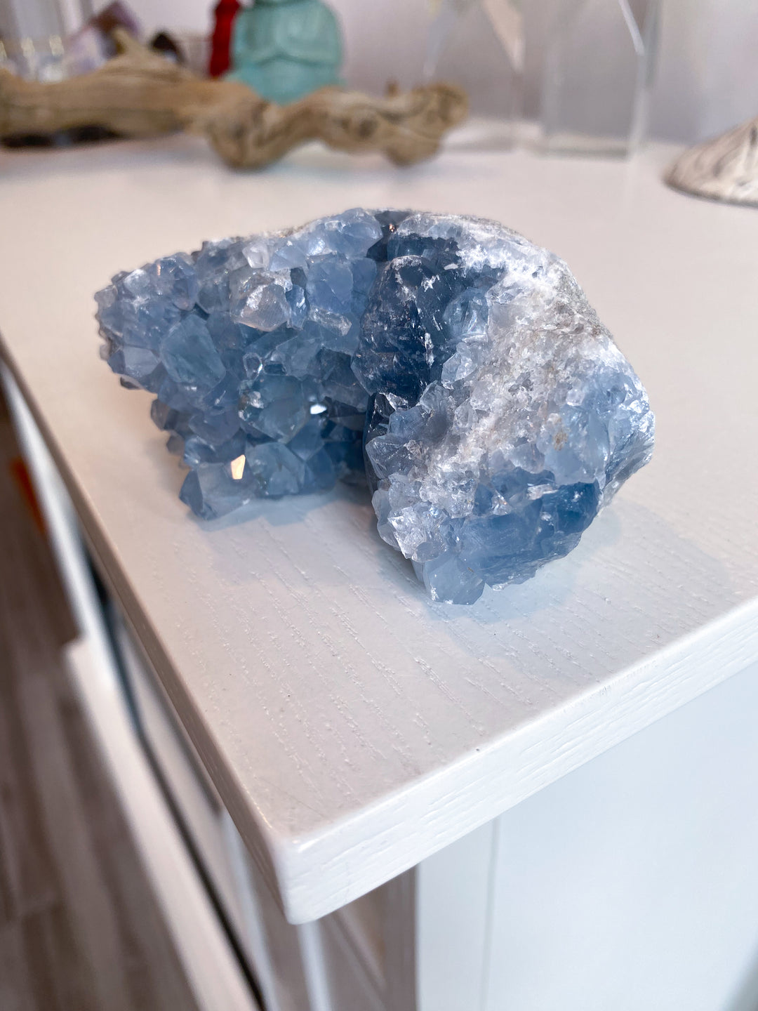 Long Celestite Cluster #16