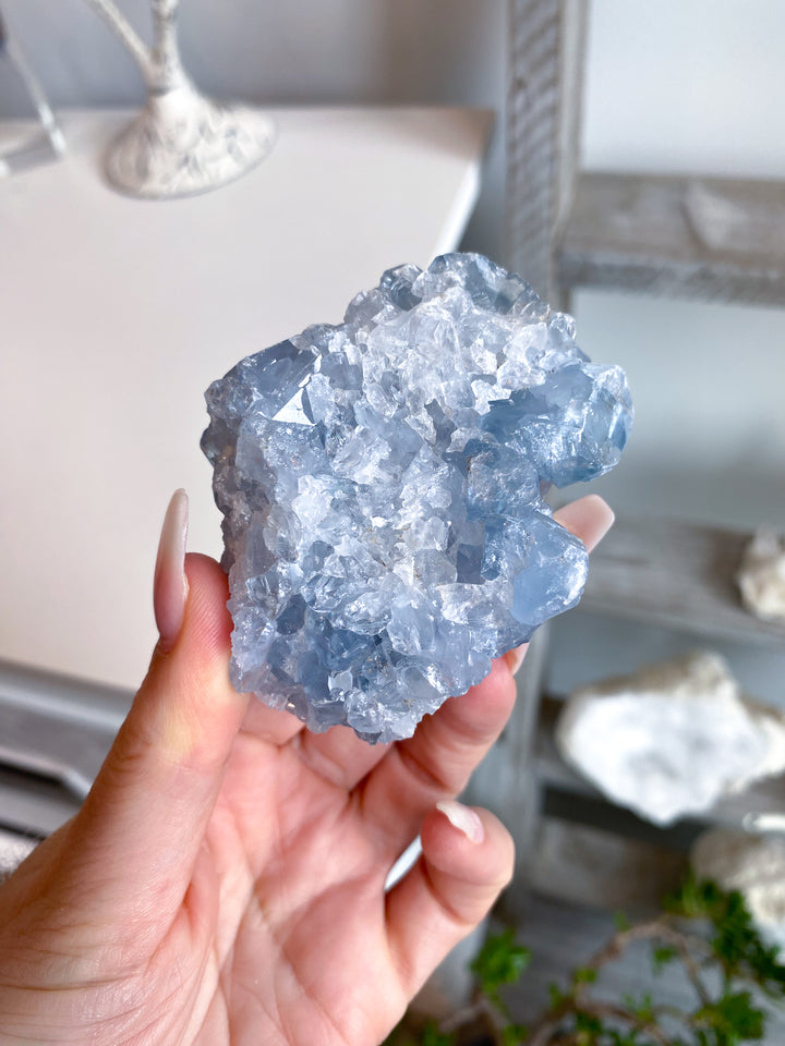 Gemmy Double-sided Celestite Cluster #6