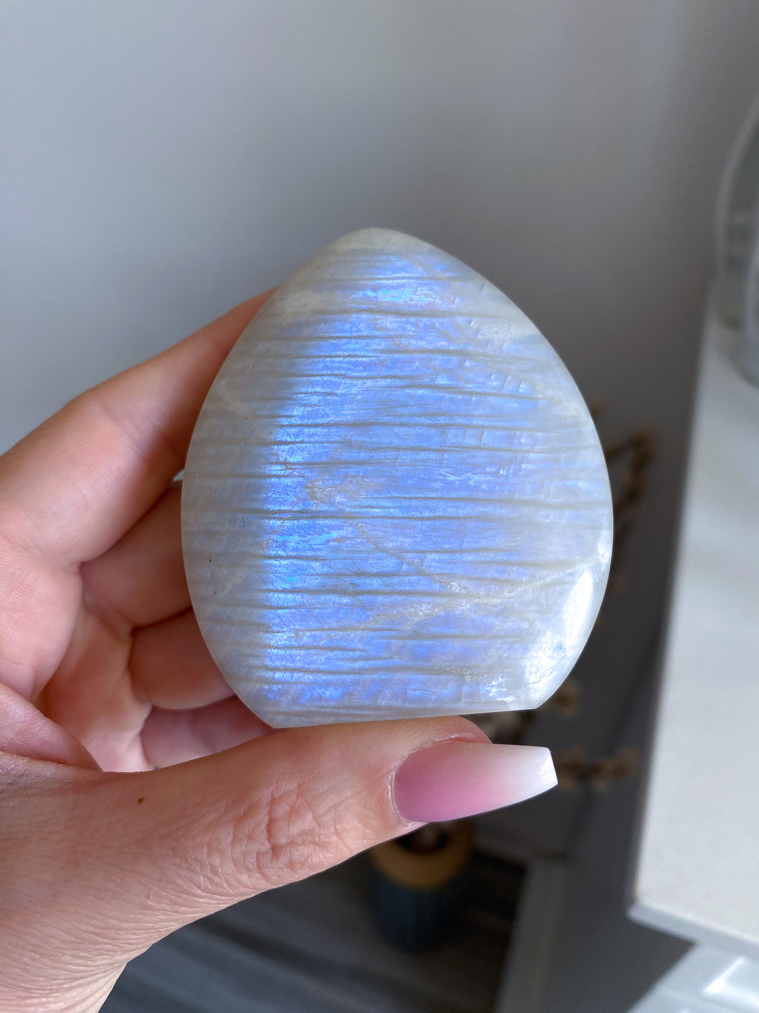 Blue Flash Moonstone Flame 
